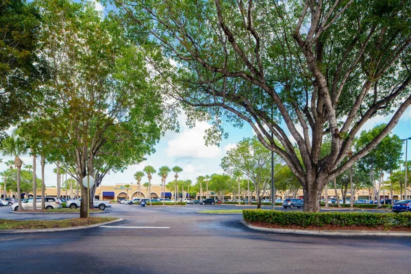 Coral Springs Usa August 2022 Far View Shopping Plaza Coral — Stockfoto