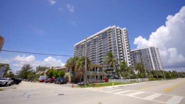 Silver Thatch Atlantic Plaza Pompano Beach FL. 4k gimbal stabilized motion footage