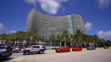 The Plaza at Oceanside Pompano Beach FL. 4k gimbal stabilized motion video