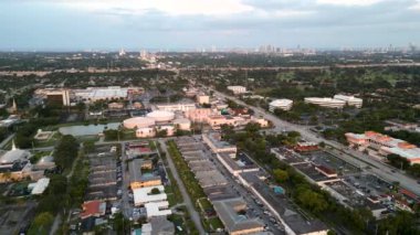 Aerial video water purification plant Hollywood FL