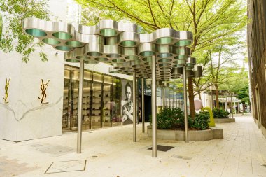 Miami, FL, USA - August 28, 2022: Saint Laurent Design District Miami