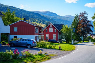 Norveç 'te kırsal evler