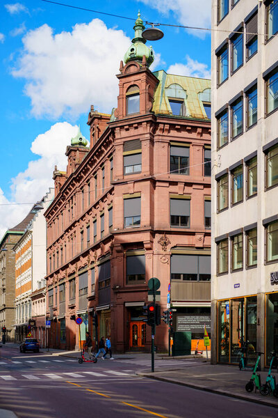 Historic buildings in Oslo Norway