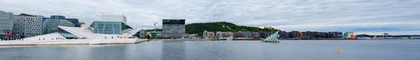 Panorama Aéreo Oslo Opera House Arte Ela Mente — Fotografia de Stock