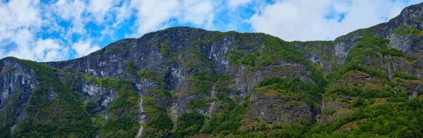 Panorama Flam Noruega Cordilheira — Fotografia de Stock