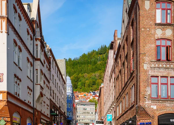 Bergen挪威 — 图库照片