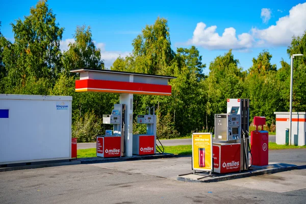 Gasolinera Circle Noruega —  Fotos de Stock