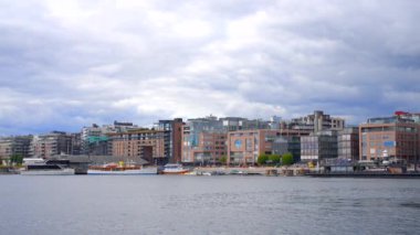 Oslo Norveç 'in liman bölgesi.
