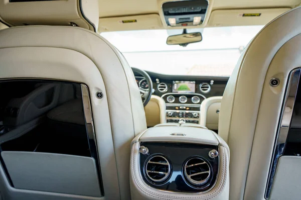 Fort Lauderdale Usa Augustus 2022 Interieur Foto Van Een Bentley — Stockfoto