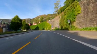 Bergen Norveç 'ten geçiyoruz. 2022 dolaylarında.