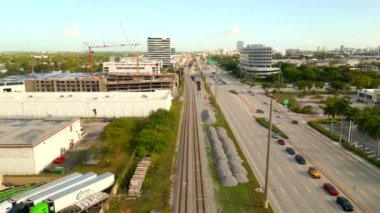 FEC tren yolu Aventura FL USA