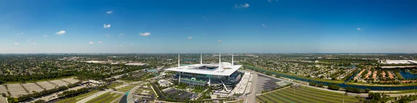 Μαϊάμι Ηπα Σεπτεμβρίου 2022 Αεροφωτογραφία Του Hard Rock Stadium Miami — Φωτογραφία Αρχείου