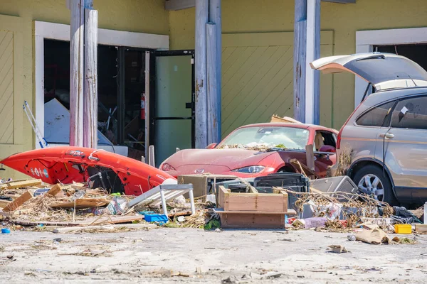 Fort Myers Usa Oktober 2022 Schade Fort Myers Orkaan Ian — Stockfoto