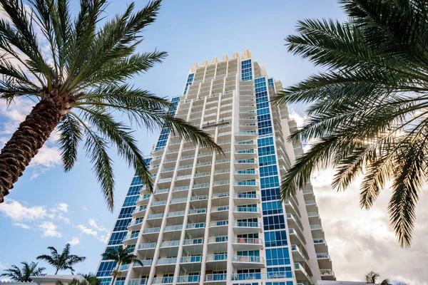 Miami Florida Usa July 2018 Het Moderne Gebouw Van Stad — Stockfoto