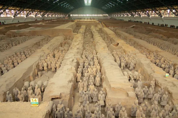 Terracotta army — Stock Photo, Image