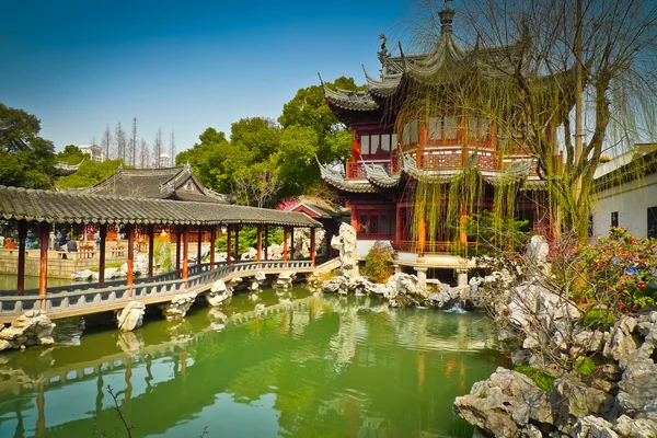Yuyuan сад — стокове фото