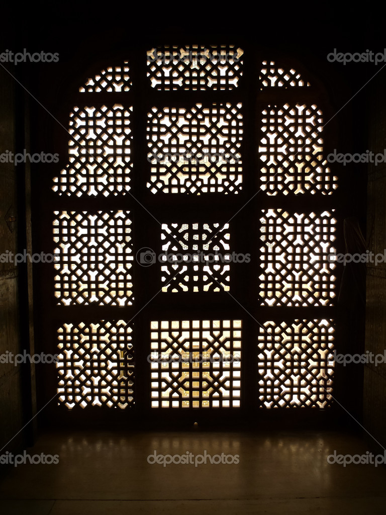Carved window silhouette Stock Photo by ©msavoia 19722089