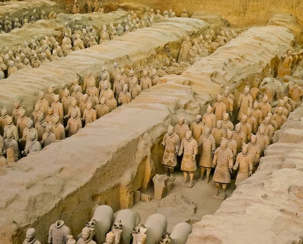 Terracotta army Stock Photo