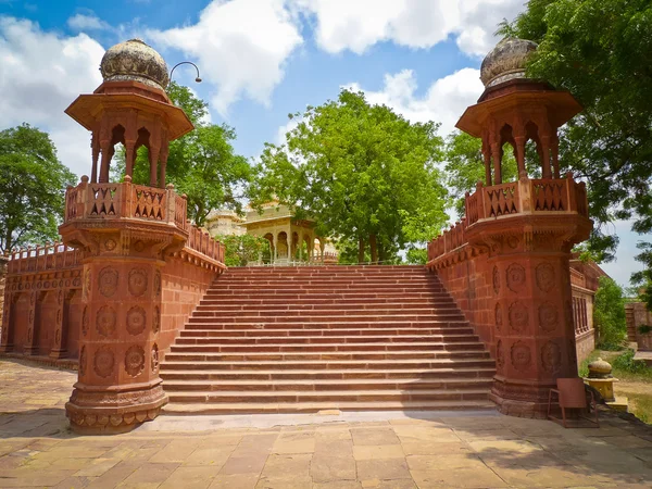 Escadaria Jaswant Thada — Fotografia de Stock