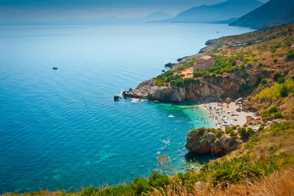 Playa siciliana — Foto de Stock