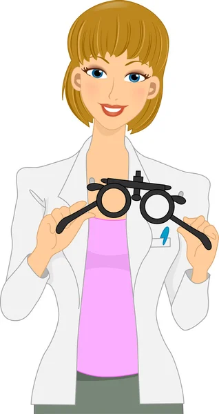 Optometrista — Foto Stock