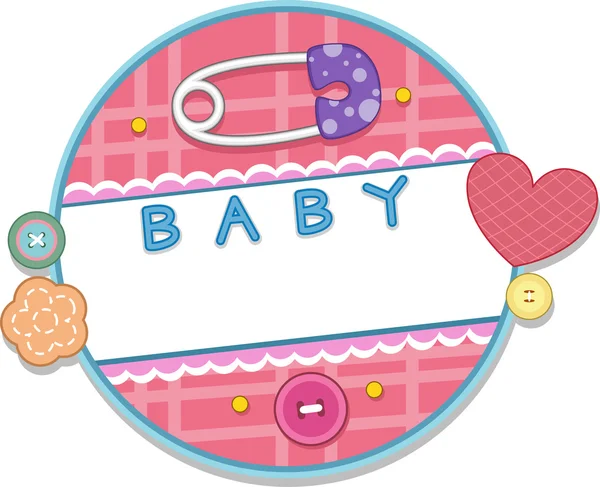 Baby Card Design — Stock Photo, Image