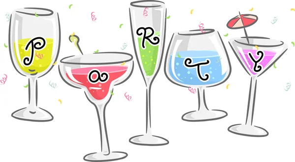 Party Drinks — Stock Photo, Image