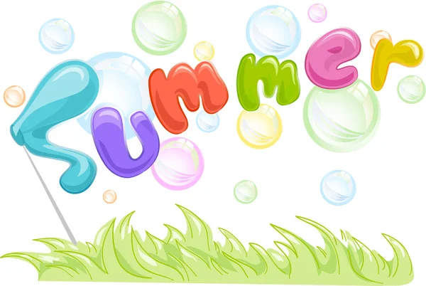 Summer Bubbles — Stock Photo, Image