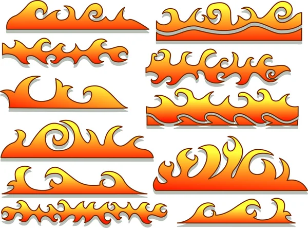 Diseño de llamas — Foto de Stock