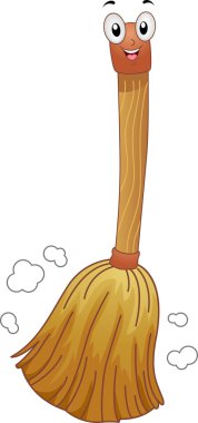 süpürge sopası maskot