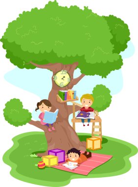 Treehouse çocuklar