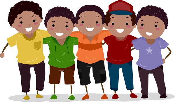 African-Amerian Boy Group