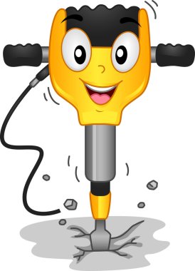 Jackhammer maskot