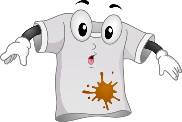 T-shirt maskot — Stok fotoğraf