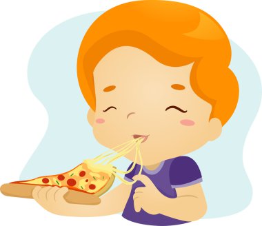 Pizza çocuk