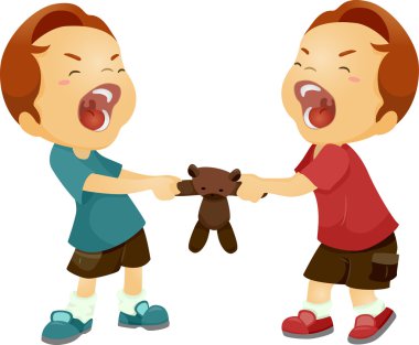 Sibling Rivalry clipart