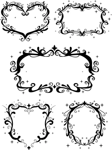 Baroque Frames — Stock Photo, Image
