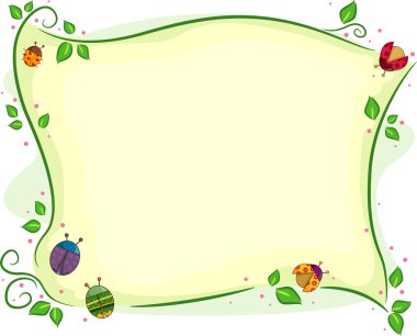 üzüm arka plan ile uğur böceği