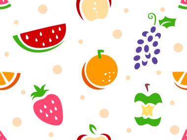 meyve şablon arka plan