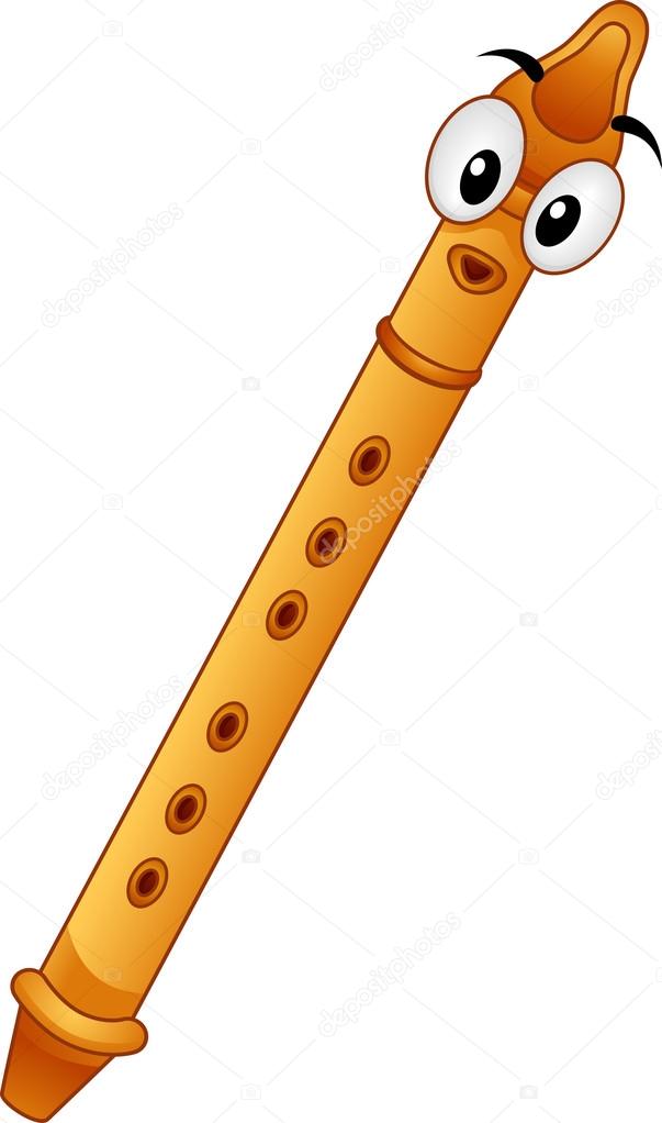 Flute Mascot