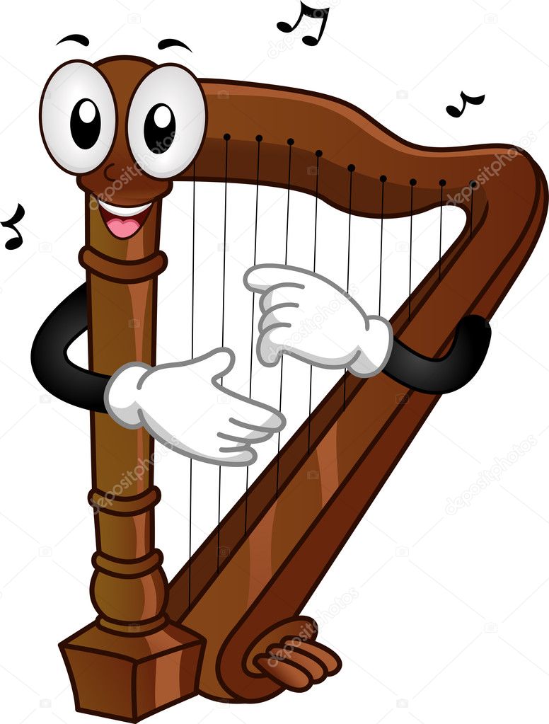 Harp Mascot