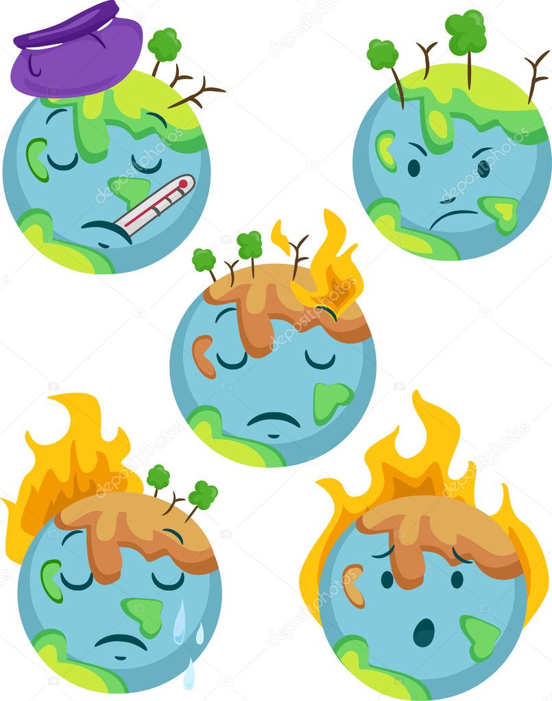 Sick Planet Icons