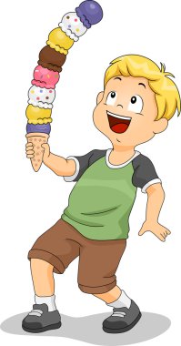 dondurma Kule çocuk