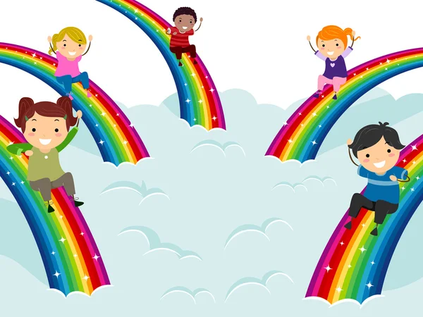 Diversity Rainbows — Stock Photo, Image