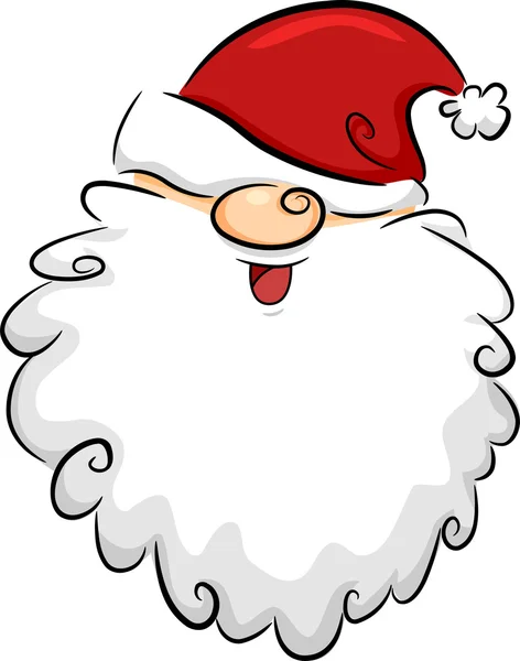 Santa claus bestuur — Stockfoto