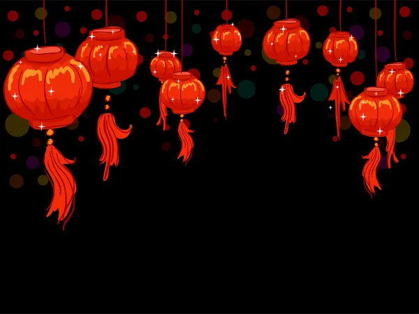 Chinese New Year Lanterns — Stock Photo, Image