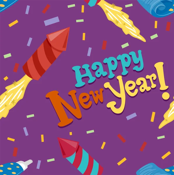 Seamess New Year — Stock Photo, Image