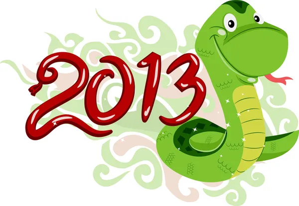 Year of the Snake — Stock Photo, Image
