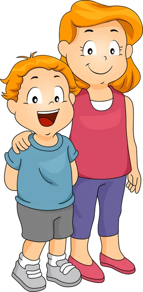 Brother and Sister — Stock Image Brother and Sister Stock Image