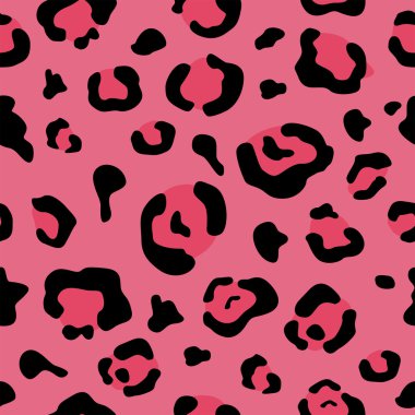 pembe leopar hayvan arka plan yazdırma
